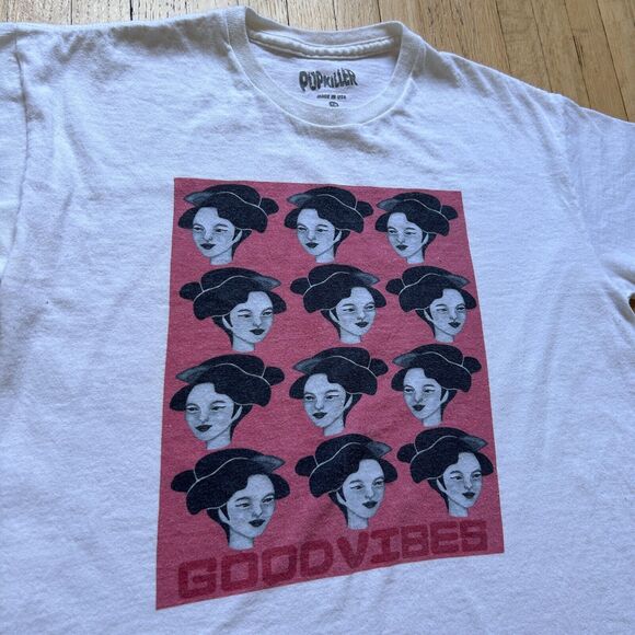 Popkiller Artist Series Geisha Girls Womens Small T-shirt Aki Ijuin - Picture 1 of 5